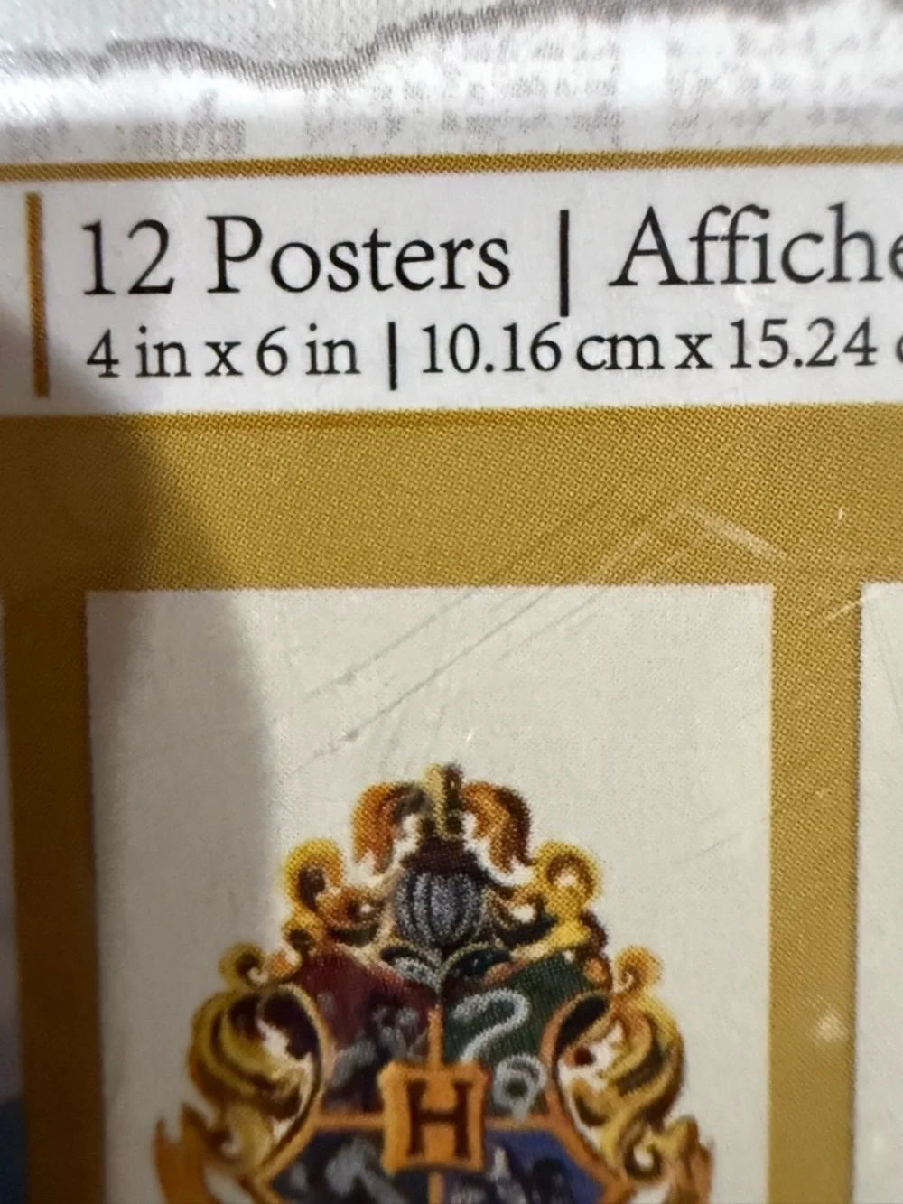 Harry Potter Wall Posters 12-Pack Wall Art Set 4x6 Inches